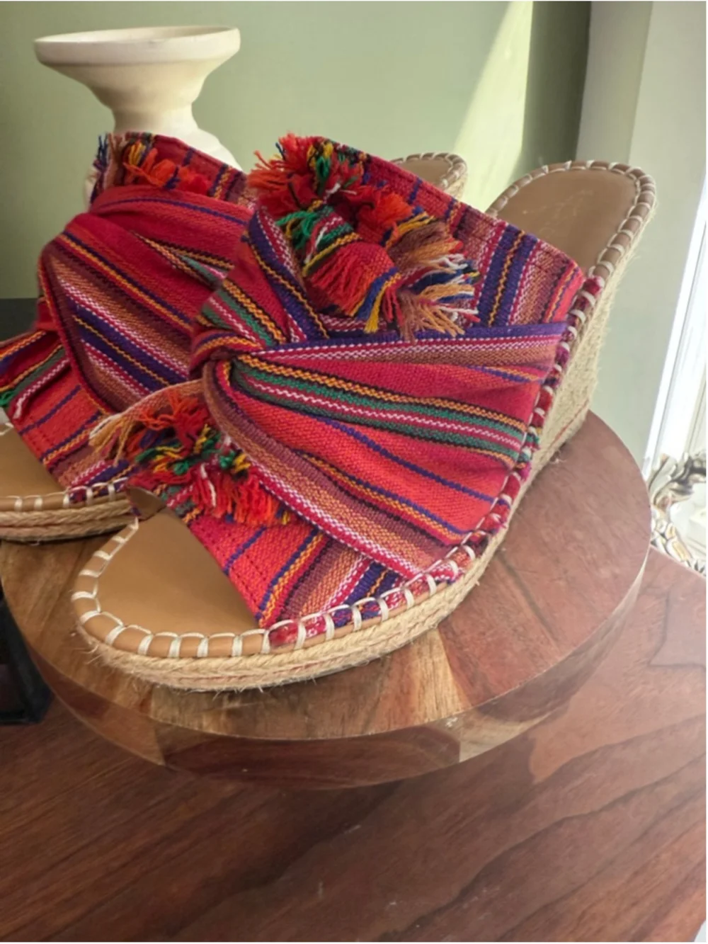 Altar’d State Hesper Slip-on Espadrille Sandals 10